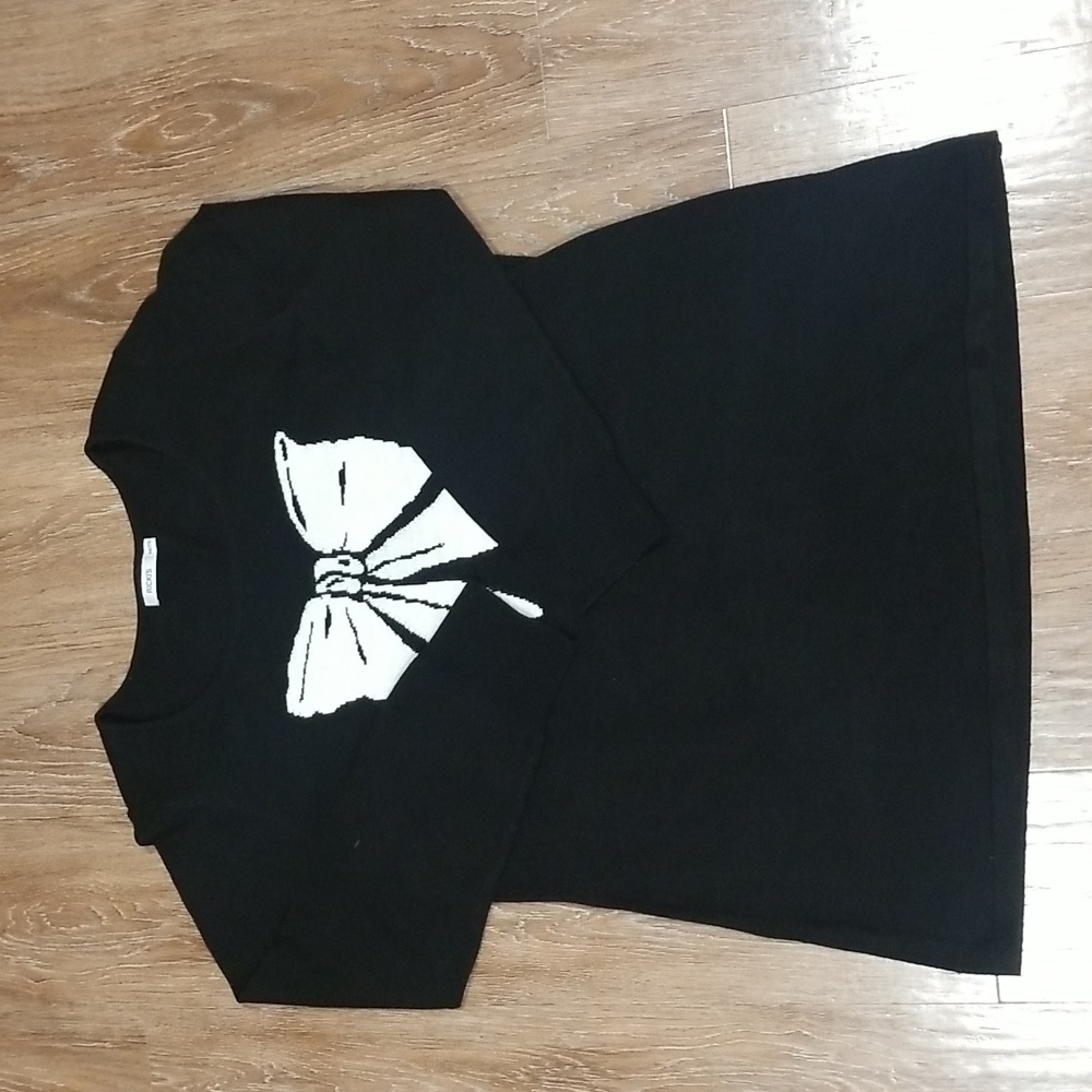 (XXL) Ricki's Graphic Bow Print Knit Abstract Loungewear Comfortable Casual Cozy